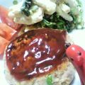 タコきち's cooksnap of when they made 鮭とじゃがいものハンバーグ.