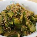 yappyパクパク's cooksnap of when they made ジャコ★にんにく炒めwithゴーヤ.