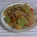 kuishinboF's cooksnap of when they made キムチ焼きそば☆.