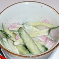 kiyofish's cooksnap of when they made 超簡単！！きゅうりとかまぼこのサラダ.