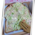 REI_MAM's cooksnap of when they made 明太子☆キャベツトースト.