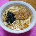 こり～'s cooksnap of when they made ❤❤　春夏秋冬　うちの納豆うどん　❤❤.