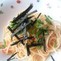 kyoko＊k's cooksnap of when they made たらこ焼きそば☆.