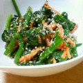 くぅやま's cooksnap of when they made ウチの美味しいほうれん草のゴマ和え.