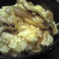 柳さき's cooksnap of when they made うまみたっぷり♪まいたけごはん.