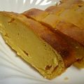 さまりん's cooksnap of when they made パン耳で☆さつまいものヨーグルトケーキ風.