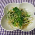 勇姫ママ's cooksnap of when they made もやしと水菜のナムル.