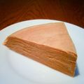 negoto's cooksnap of when they made チョコミルクレープ（≧▽≦）.