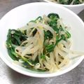 ｍｏｃｏすけ's cooksnap of when they made ＊家の基本のもやし＊ナムル＊.