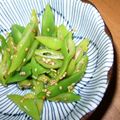 みかん主婦's cooksnap of when they made モロッコいんげんの簡単ごまあえ.