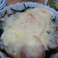 ☆あーちゃん☆彡's cooksnap of when they made ほうれん草のｺｺｯﾄ半熟玉子ﾁｰｽﾞ焼き.