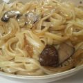 CoffeeCoco's cooksnap of when they made 鮭ときのこのカルボナーラ＊カレークリーム.