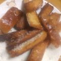 ｙｕ☆ａｋ's cooksnap of when they made パンの耳で揚げパン！！.