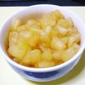 herahera's cooksnap of when they made リンゴの甘煮.