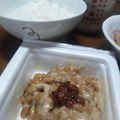 もるみん's cooksnap of when they made 桃屋のラー油de納豆ごはん.