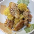 くんえい's cooksnap of when they made 豚バラとほっくりさつま芋のポン酢炒め.