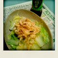 Ｅ－１０'s cooksnap of when they made 鶏皮と白菜の温かいおひたし☆青じそ風味.