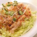 papikun's cooksnap of when they made キャベツたっぷり❤冷しゃぶ豚キムチDON.