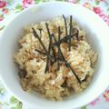 yuminko88's cooksnap of when they made きのことにんじんの混ぜご飯.