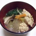 まくのうち's cooksnap of when they made とっても簡単☆豆腐鶏だんごスープ.