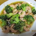 .さるかっぱ's cooksnap of when they made 海老とブロッコリーの中華風炒め.