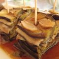 yuk!'s cooksnap of when they made 茄子のミルフィーユ.