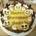 heartagram's cooksnap of when they made ハロウィン　かぼちゃのチーズケーキ.