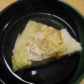 チヒナコ's cooksnap of when they made 電子レンジで、白菜と豚バラのミルフィーユ.