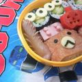 よん妻's cooksnap of when they made 簡単♪羽みたいな？ウインナー（キャラ弁）.