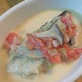 なんとかma's cooksnap of when they made 白身魚のクリーム煮.