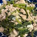 ポムポムポヨコ's cooksnap of when they made ✿空心菜と豚肉のガーリック塩炒め✿.