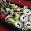 ラピス's cooksnap of when they made ちくわロール豚カツ☆梅しそチーズ.