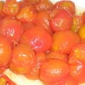 miino's cooksnap of when they made ★トマトのデザート？？★.