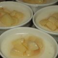 海 砂's cooksnap of when they made モモミルクプリン.