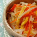 mmameco's cooksnap of when they made 大根とにんじんの炒りなます.