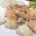 noamanma's cooksnap of when they made カマンベールチキン☆りんごソース.