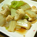gingethu's cooksnap of when they made 白菜と鶏ささみの和えもの.
