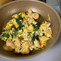 クックA1UPA4☆'s cooksnap of when they made ほうれん草のふんわり卵炒め☆昼食☆メイン.