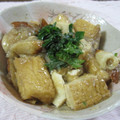 miyuki12's cooksnap of when they made 厚揚げとちくわのとろとろれんこん煮.