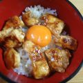 Nekozame's cooksnap of when they made 照り照り～♡柔らか胸肉とネギの甘辛丼♫.
