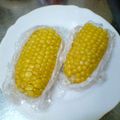 トメトメ's cooksnap of when they made レンジで簡単！とうもろこし.