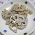 めなよ's cooksnap of when they made レンコン塩きんぴら.