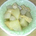 ほんわりこ☆'s cooksnap of when they made 圧力鍋でつくる大根の煮物.