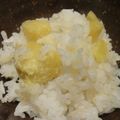 ClaudioKen's cooksnap of when they made 栗より美味しい!!黄金色サツマイモご飯.
