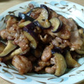 ぽちまる514's cooksnap of when they made なすと豚肉の黒酢しょうが炒め.