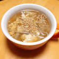 ドルフィンサーモン's cooksnap of when they made もやしと卵の中華風スープ.