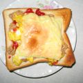 harukuro's cooksnap of when they made ウマすぎ！ツナたまトースト.