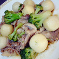 ぶぶくん's cooksnap of when they made さといもと豚肉のオイスターソース炒め.