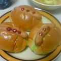 れもんてぃー☆'s cooksnap of when they made 寝坊した日の朝食♡小さなホットドック♪.