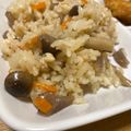 クックAJHISA☆'s cooksnap of when they made 白だしで簡単！まいたけの炊き込みごはん.